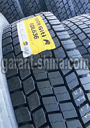 Giti GDL636 (приводная) 295/80 R22.5 152/149M 18PR - Фото реального протектора с этикеткой